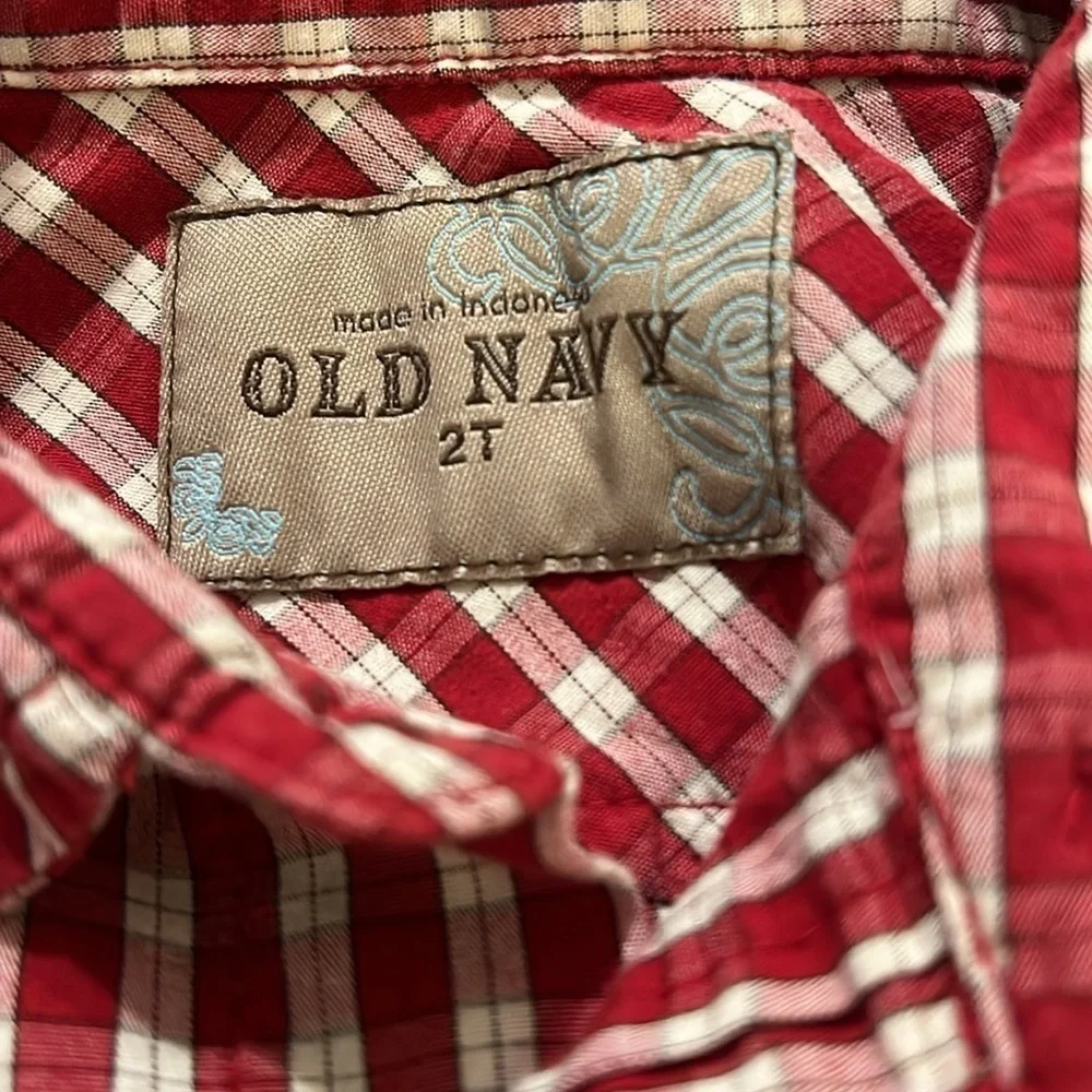Toddler Boys Old Navy Button Up Shirt |‎ 2t